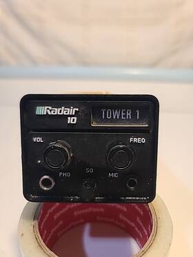 Radair 0900-2630-01 10 Aviation Vhf Transceiver Untested