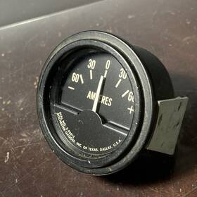 Rochester -0- 60 5-90012 -60- -0- 60 Amperes 2.25 Inch Gauge Ap05