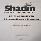Rs232-arinc 429 To 3 Synchro Distance Conve