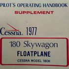 Skywagon 180k Floatplane Cessna 1977