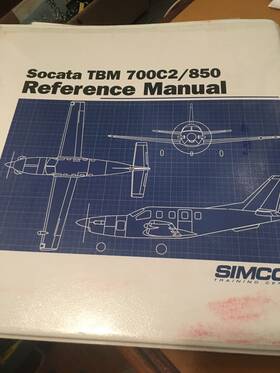 700c2 Socata Tbm 700c2/850 Reference Manual