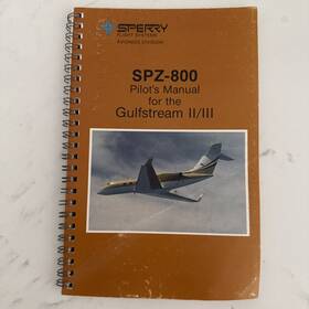 Sperry Flight Systems Spz-800 Autopilot In Gulfstream Ii And Iii Pilots Manual
