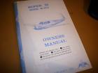 M20e Super 21 Model Owners Manual