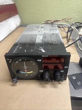 Telex Ga-1000 Genave Ga/1000 Nav/com Radio Handheld Mic/wiring