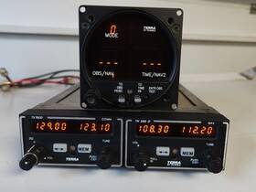 Terra 0900-0405-10 Tx 760d Com Radio Tn 200d Nav And Vor/localizer Prewired