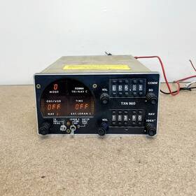 0900-0728-20 Terra Txn-760 Txn 960 Transceiver P/n With Tri-nav C Indicator Untested