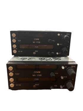 Tkm 4053 Pair Of Michel / Mx-170b Nav/comm Radios Working When Removed And Good Shape