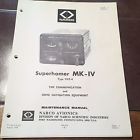 Vht-4 Narco Mark Mk Iv Superhomer Operation Install Service Parts Manual