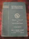 Whitney Operators Wasp Pratt Jr Book H1 Hornet