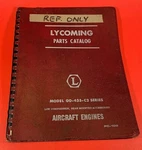 Oem 1961 Lycoming Part Catalog PC109 Low Compression Rear Mount Access. GO435C2. Fixed Price $49.99.
