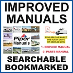 Piper Lance Ii Turbo PA-32RT-300T Service Parts Manuals Usb. Fixed Price $36.99.