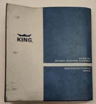 King Kn 60B/60C Distance Measuring Equipment Maintenance/overhaul Manual. Fixed Price $25.00.