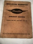 Aircooled Motors Franklin Aircraft Engine Service Manual Vintage Outdated 3 Lot. Fixed Price $30.00.