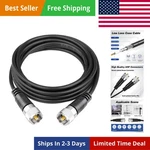 RG58 Cable, Cb Antenna Coaxial Cables, 10FT Pl 259 Uhf Male To Cabl.... Fixed Price $22.49.