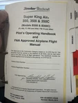 Hawker Beechcraft Super King Air 350I &350C Op Handbook Flight Manual. Fixed Price $50.97.