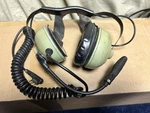 David Clark Model H6240-07 Aviation Pilot Headset Untested. Fixed Price $40.00.