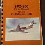 Sperry SPZ-800 Autopilot In Gulfstream And Iii Pilot's Manual. Fixed Price $104.06.