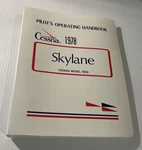Cessna 182Q Skylane 1978 Pilot's Operating Handbook (D1114-13) Like New. Fixed Price $89.96.