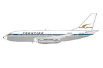 XX20506 Jc Wings 737-200 1/200 Model N7377F Frontier Airlines W/stand. Fixed Price $113.98.