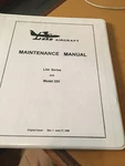 Lake Aircraft Amphibians, 250 & LA4-200 Service Manual. Fixed Price $126.62.