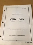 Original L-20A Inspection Requirements Manual, De Havilland Canada DHC-2 Beaver. Fixed Price $48.73.