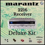 Marantz 2216 Receiver Deluxe Upgrade Kit Genuine Parts Restoration. Fixed Price $59.95.