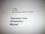 Sperry Stars CT-107B Vhf Comm Install Manual. Fixed Price $65.83.