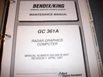 King Gc 361A Service Manual. Fixed Price $119.65.