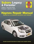 New Printed Book 2009-2016 Subaru Legacy/forester Repair Service Manual 2576. Fixed Price $36.42.