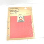 March 1973 Delco Remy Passenger Car Light Truck & Import Service Manual. Fixed Price $9.74.
