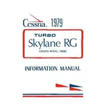 New Cessna TR182 Skylane Rg 1979 Pilot's Information Manual (D1143-13). Fixed Price $154.00.