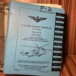 Original Natops Flight Manual Navy Model SH-3D/H Helicopters, 1978-1983. Fixed Price $194.35.