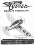 Culver Cadet Lca Lfa Vintage Parts Service Manual Ipc Archive 1940'S Period Pdf. Fixed Price $12.08.