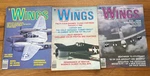 Wings Magazine Lot Of Lockheed P-38J / Grumman Hellcat B52 1978-80. Fixed Price $18.00.