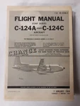 Mcdonnell Douglas C-124A & C-124C Flight Manual-original Performance Data-copy. Fixed Price $86.25.