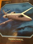 Citation CE-560XL Pilot Training Manuals, 2 Vol. Set. Fixed Price $228.33.