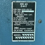 King 28V Kn 65A Dme P/n 066-1029-03. Fixed Price $575.00.