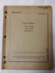 Grumman Navy Models F9F-6-6P Aircraft Flight Handbook 1954 Original.. Fixed Price $43.70.