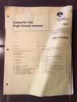 Collins FD-112V Indicator Repair & Parts Manual.. Fixed Price $189.91.