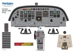 Cessna Grand Caravan Model 208 King Instrument Panel Poster 24IN X 36IN. Fixed Price $45.00.