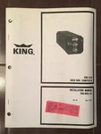 King Radio KNC-610 Rnav Computer Install Manual. Fixed Price $63.56.