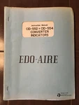 Edo-aire Cid 552 & 554 Install, Service Parts Manual. Fixed Price $68.99.