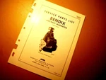 Bendix Scintilla Magnetos VAG9 Series Parts Booklet. Fixed Price $105.27.