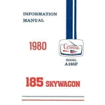 New Cessna A185F 1980 Pilot's Information Manual (D1179-13). Fixed Price $174.00.