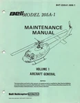 Bell 205A "huey" 1996 Helicopter Maintenance Manual Vol. Flight -cd. Fixed Price $39.99.