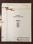 Bendix Red Bank 32E03-3-A/B/C/D/E Inverter Overhaul Manual. Fixed Price $114.32.