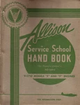 206 Page 1943 Gm Allison V-1710 & F Engine Service School Handbook Cd. Fixed Price $24.99.