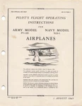 AUGUST-1945 Aaf Boeing PT-13D Stearman Trainer Pilots Flight Manual Handbook-cd. Fixed Price $22.50.