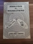 Vtg 1964 Kane Aero Co. Analysis Of Maneuvers Pilot Flight Manual Booklet. Fixed Price $25.00.