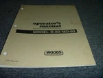 Woods & MD-80 Rotary Cutter Owner Operator Maintenance Manual F-6721. Fixed Price $55.85.